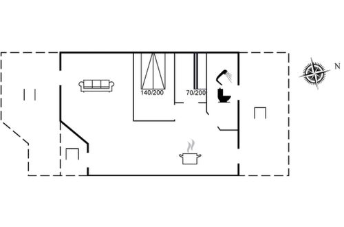 Foto 32 - Casa con 2 camere da letto a Broager con terrazza