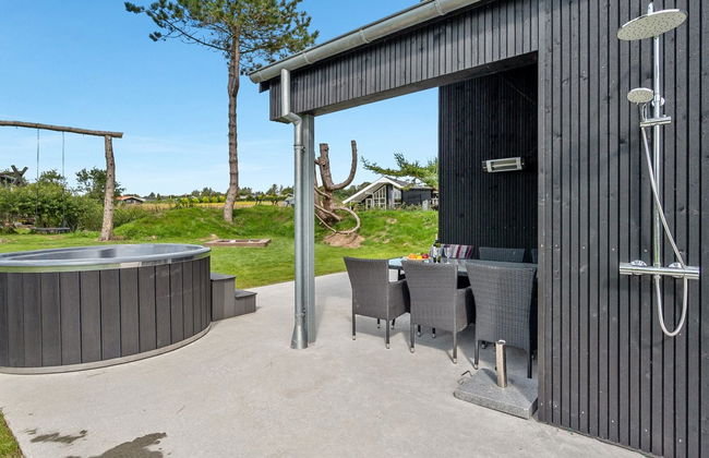 Casa de 4 quartos em Toftum Bjerge com terraço e banheira de hidromassagem - Foto 9
