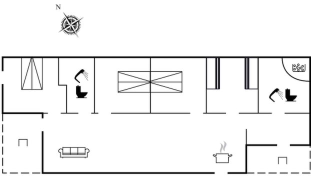 Haus mit 4 Schlafzimmern in Toftum Bjerge mit terrasse und whirlpool - Foto 2