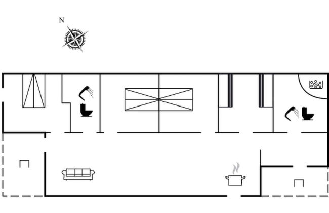 Casa de 4 quartos em Toftum Bjerge com terraço e banheira de hidromassagem - Foto 2