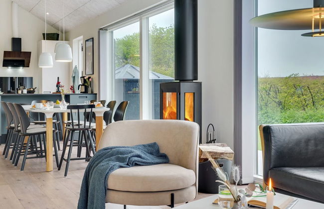 Casa de 4 quartos em Toftum Bjerge com terraço e banheira de hidromassagem - Foto 22