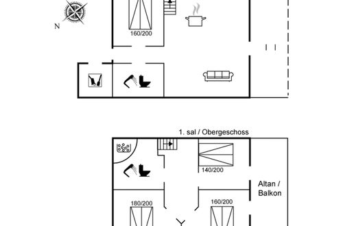 Photo 27 - Appartement de 4 chambres à Løkken avec terrasse et sauna