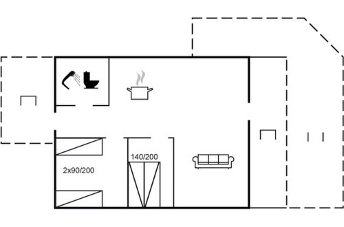 Photo 19 - 2 bedroom House in Rønde with terrace