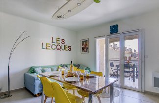 Foto 1 - Apartamento de 2 quartos em Saint-Cyr-sur-Mer com terraço e vistas do mar