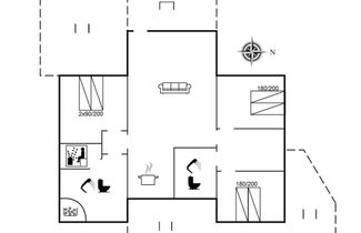 Foto 2 - Casa de 3 quartos em Hirtshals com terraço e sauna