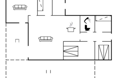 Foto 25 - Casa con 4 camere da letto a Jerup con terrazza