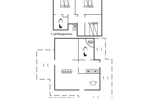 Foto 2 - Casa de 3 quartos em Skagen com terraço