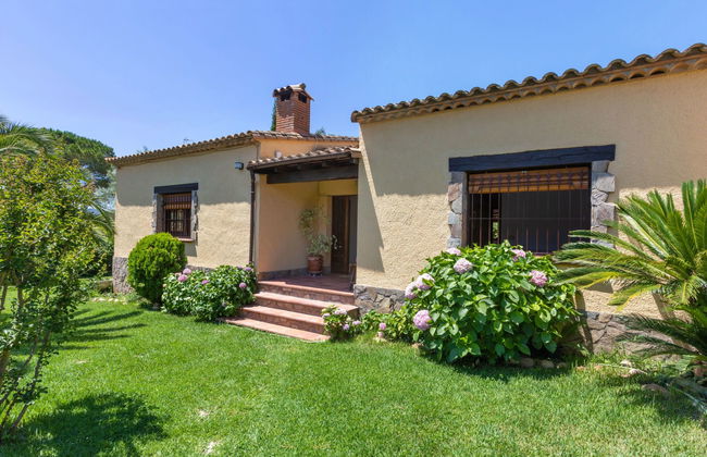 Casa de 4 quartos em Santa Cristina d'Aro com piscina privada e jardim - Foto 3