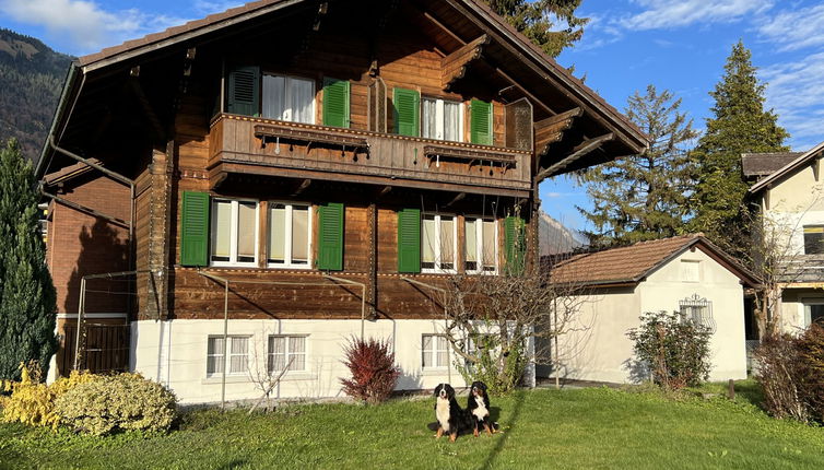 Photo 1 - Maison de 3 chambres à Interlaken avec jardin et vues sur la montagne