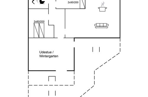 Photo 2 - 2 bedroom House in Hals with terrace