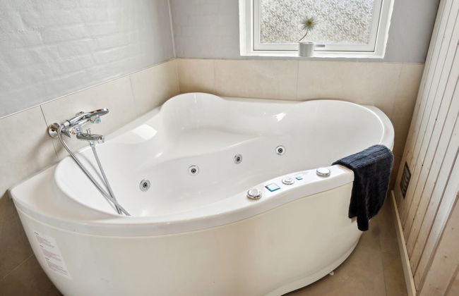 Casa de 4 quartos em Flovt Strand com terraço e sauna - Foto 9