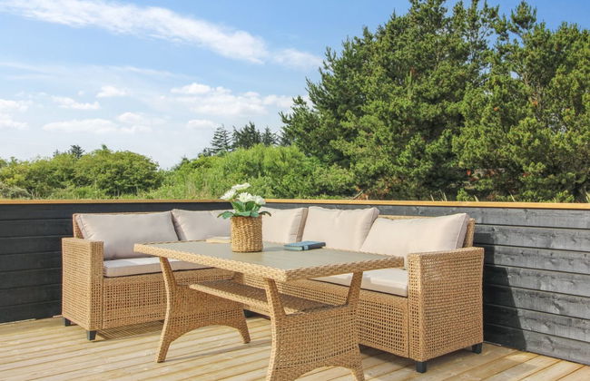 Casa de 4 quartos em Hirtshals com terraço e sauna - Foto 12