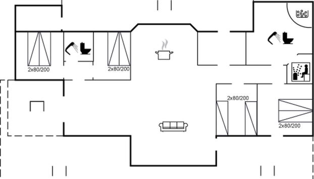 Casa de 4 quartos em Hirtshals com terraço e sauna - Foto 2