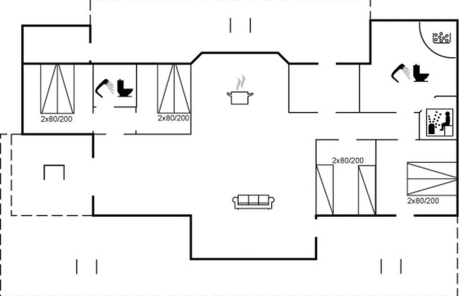 Casa de 4 quartos em Hirtshals com terraço e sauna - Foto 2