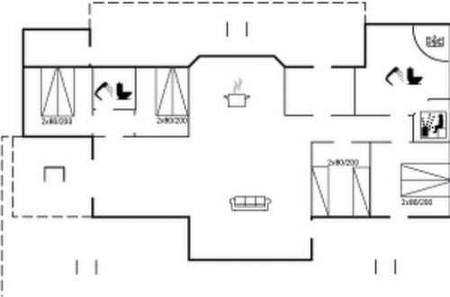 Foto 35 - Casa de 4 quartos em Hirtshals com terraço e sauna