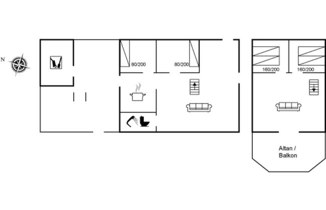 Casa de 4 quartos em Vinderup com terraço - Foto 2