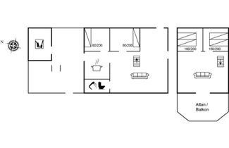 Foto 2 - Casa de 4 quartos em Vinderup com terraço