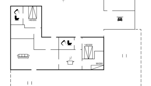 Casa de 3 quartos em Otterup com terraço - Foto 2
