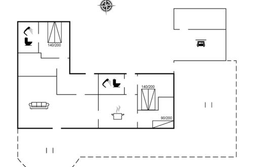 Foto 2 - Casa con 3 camere da letto a Otterup con terrazza