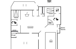 Photo 2 - Maison de 4 chambres à Vestervig avec piscine privée et terrasse
