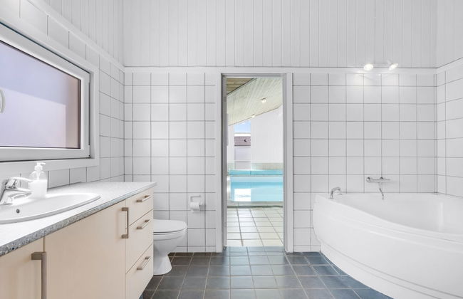 Casa de 4 quartos em Vestervig com piscina privada e terraço - Foto 33