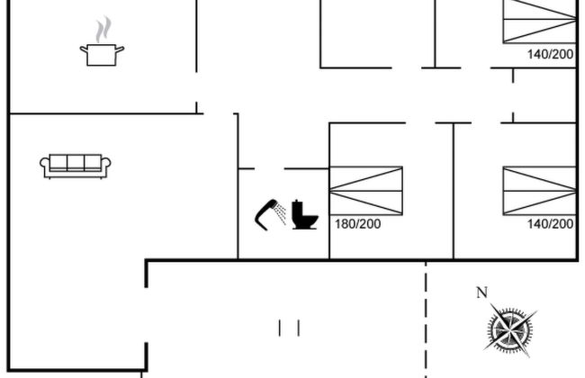 Haus mit 3 Schlafzimmern in Højer mit terrasse - Foto 2