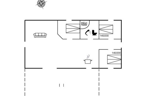 Photo 21 - 3 bedroom House in Hals with terrace