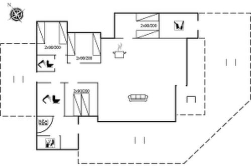 Foto 34 - Casa con 4 camere da letto a Sjællands Odde con terrazza e sauna