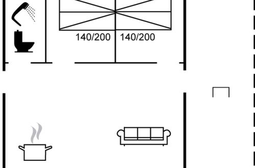 Foto 34 - Casa con 2 camere da letto a Oure con terrazza