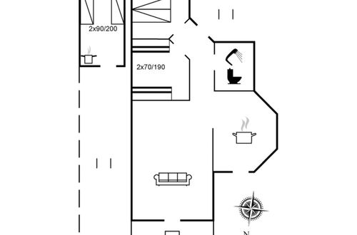 Photo 2 - Maison de 2 chambres à Rødby avec terrasse