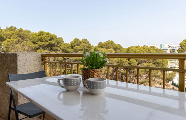 Appartamento con 2 camere da letto a Salou con piscina e giardino - Foto 15