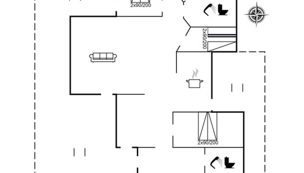 Casa con 3 camere da letto a Thisted con terrazza e sauna - Foto 2