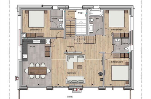 Foto 30 - Apartamento de 4 quartos em Saas-Fee