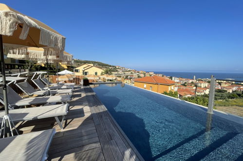 Foto 13 - Apartamento de 1 habitación en Costarainera con piscina y vistas al mar