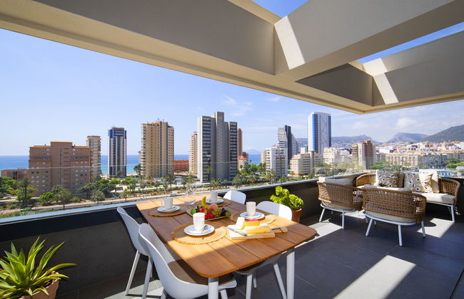 Apartamento de 3 quartos em Calp com piscina e jardim - Foto 1