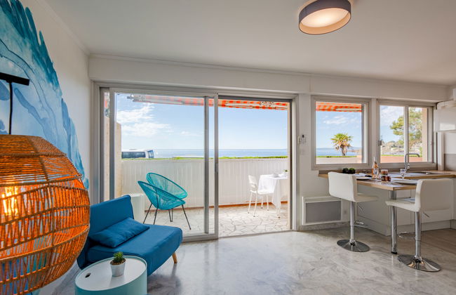 Apartamento de 1 quarto em Saint-Raphaël com jardim e terraço - Foto 8