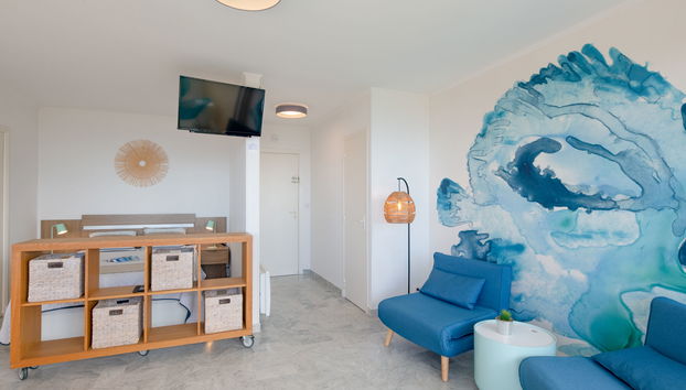 Apartment mit 1 Schlafzimmer in Saint-Raphaël mit garten und terrasse - Foto 2
