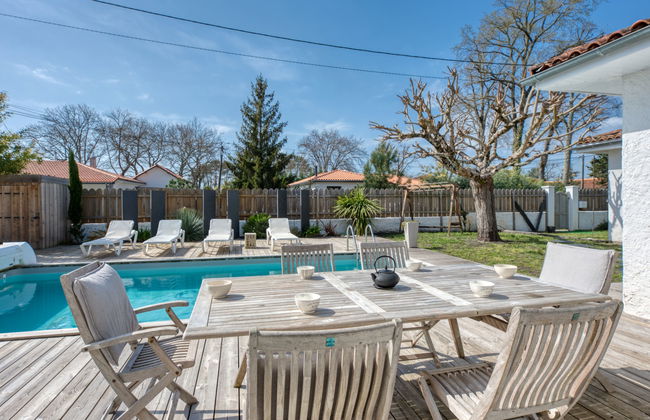 Casa de 6 quartos em Andernos-les-Bains com piscina privada e jardim - Foto 24