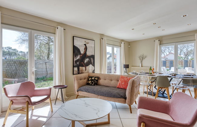 Casa de 6 quartos em Andernos-les-Bains com piscina privada e jardim - Foto 6