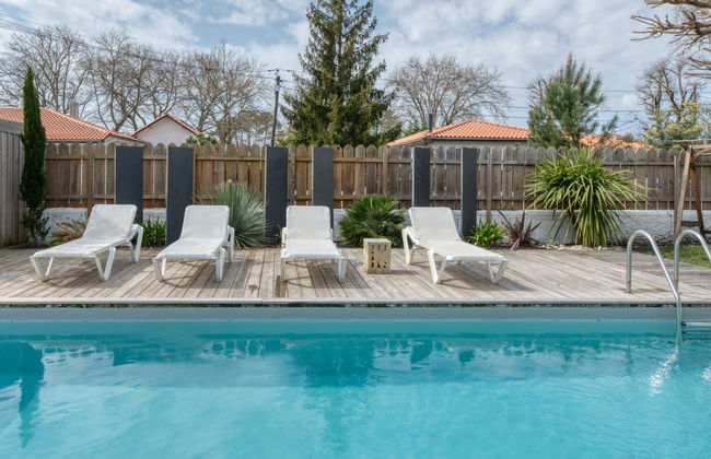 Casa de 6 quartos em Andernos-les-Bains com piscina privada e jardim - Foto 22
