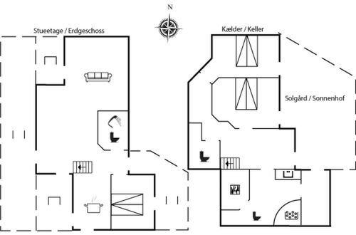 Photo 34 - Maison de 3 chambres à Saltum avec terrasse et sauna