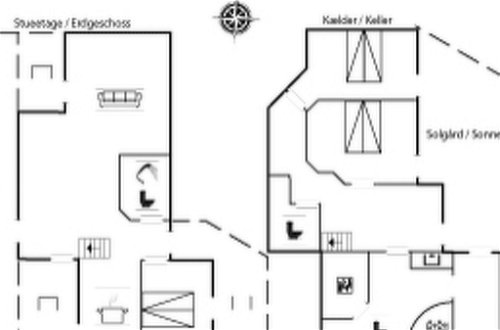 Foto 34 - Casa de 3 habitaciones en Saltum con terraza y sauna