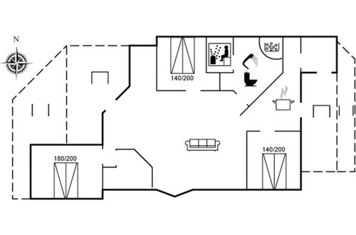 Photo 42 - 3 bedroom House in Hvide Sande with terrace and sauna