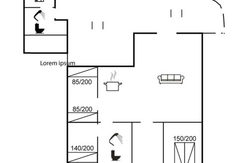 Foto 25 - Casa con 3 camere da letto a Rømø con terrazza e sauna