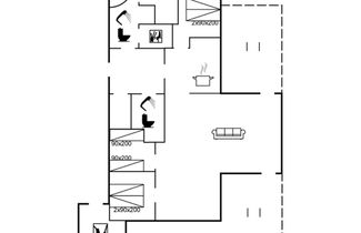 Foto 2 - Casa de 3 quartos em Rømø com terraço e sauna