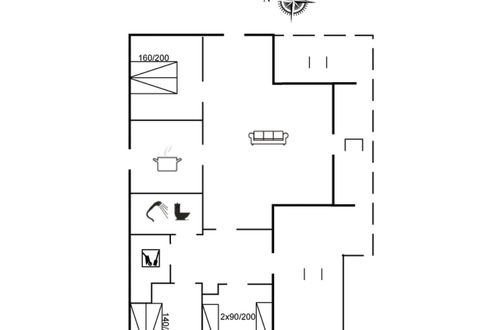 Foto 1 - Casa con 3 camere da letto a Blåvand con terrazza