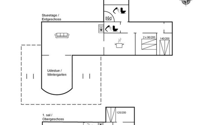 Photo 1 - 4 bedroom House in Harboøre with terrace