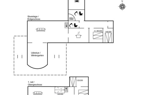 Photo 1 - 4 bedroom House in Harboøre with terrace