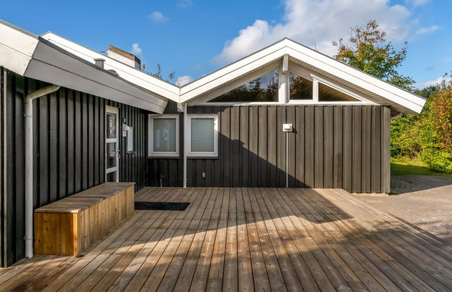Casa de 4 quartos em Saltum com piscina privada e terraço - Foto 3