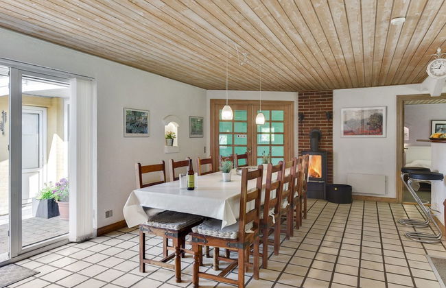 Casa de 5 quartos em Oksbøl com piscina privada e terraço - Foto 42